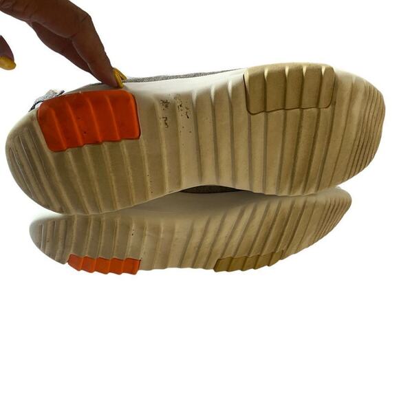 Adidas Sneakers Women's 6.5 Gray Cloudfoam White 3 Striped - Picture 6 of 7